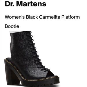 Super fashionable Carmelita Dr. Marten booties